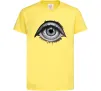 Дитяча футболка Око з віями Лимонний Дитяча футболка Око з віями Лимонний фото