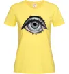 Жіноча футболка Око з віями Лимонний Жіноча футболка Око з віями Лимонний фото