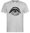 Чоловіча футболка Око з віями Сірий Чоловіча футболка Око з віями Сірий фото