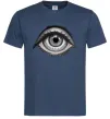 Чоловіча футболка Око з віями Темно-синій Чоловіча футболка Око з віями Темно-синій фото