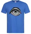 Чоловіча футболка Око з віями Яскраво-синій Чоловіча футболка Око з віями Яскраво-синій фото