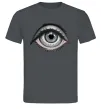 Чоловіча футболка Око з віями Графіт Чоловіча футболка Око з віями Графіт фото