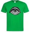 Чоловіча футболка Око з віями Зелений Чоловіча футболка Око з віями Зелений фото