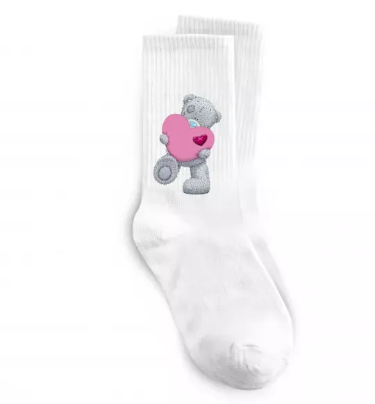 Носки Ведмедик Teddy Белый фото