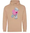 Мужская толстовка (худи) Ведмедик Teddy Песочный Мужская толстовка (худи) Ведмедик Teddy Песочный фото