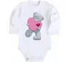Детский боди Ведмедик Teddy Белый Детский боди Ведмедик Teddy Белый фото