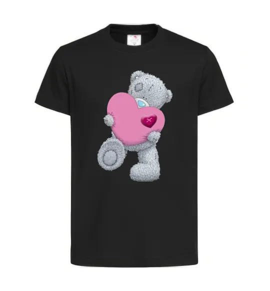 Детская футболка Ведмедик Teddy Черный фото