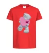 Детская футболка Ведмедик Teddy Красный фото