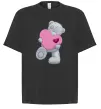 Футболка Оверсайз Ведмедик Teddy Черный Футболка Оверсайз Ведмедик Teddy Черный фото