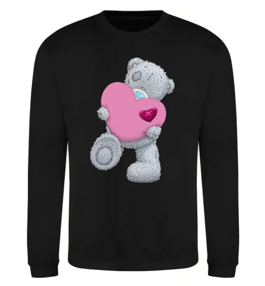 Свитшот Ведмедик Teddy Черный фото