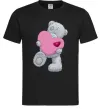 Мужская футболка Ведмедик Teddy Черный Мужская футболка Ведмедик Teddy Черный фото
