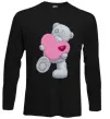 Лонгслив Ведмедик Teddy Черный фото