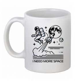Чашка керамическая I need more space Чашка керамическая I need more space