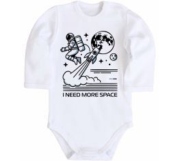 Детский боди I need more space