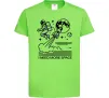 Детская футболка I need more space Лаймовый фото