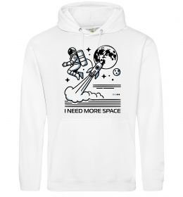 Женская толстовка (худи) I need more space