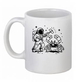 Чашка керамическая Космонавт з крабом Чашка керамическая Космонавт з крабом