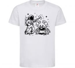 Дитяча футболка Космонавт з крабом