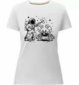 Женская премиум футболка