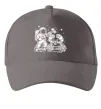 Кепка Космонавт з крабом Серый фото