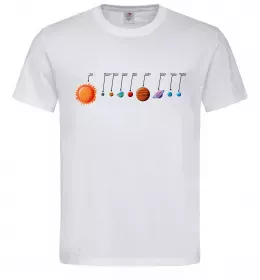 Мужская футболка Планети Белый фото