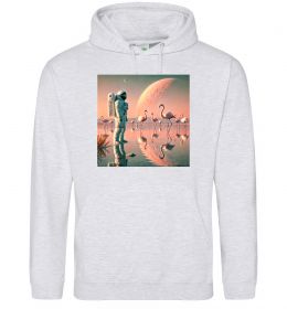 Чоловіча толстовка (худі) Космонавт Місяць