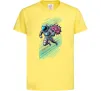 Дитяча футболка Космонавт з квітами Лимонний фото