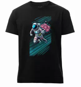 Мужская премиум футболка I need more space Белый фото