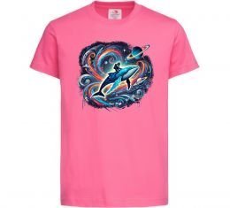 Детская футболка Космос кит космонавт Детская футболка Космос кит космонавт