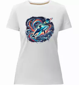 Женская премиум футболка