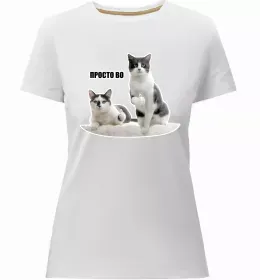 Женская премиум футболка