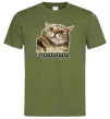 Мужская футболка Штааааа Оливковый Мужская футболка Штааааа Оливковый фото