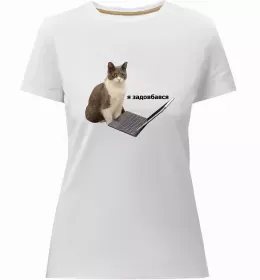 Женская премиум футболка