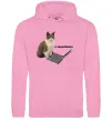 Женская толстовка (худи) Я задовбався Розовый Женская толстовка (худи) Я задовбався Розовый фото