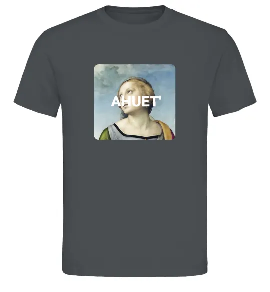 Чоловіча футболка ahuet Графіт фото