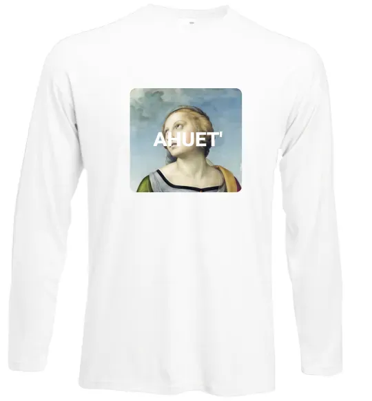 Лонгслів ahuet Білий фото