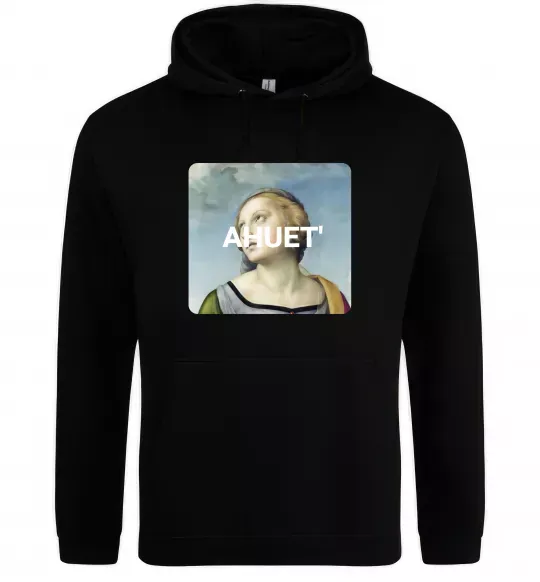 Жіноча толстовка (худі) ahuet Чорний фото