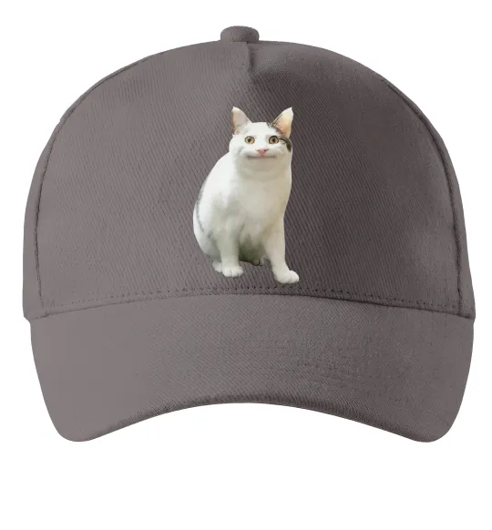 Кепка Cat meme Сірий фото
