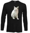 Лонгслив Cat meme Черный Лонгслив Cat meme Черный фото