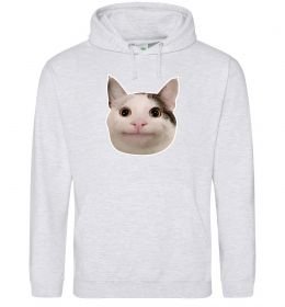 Чоловіча толстовка (худі) Cat meme face Чоловіча толстовка (худі) Cat meme face