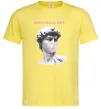 Чоловіча футболка Hakuna matata b*tch Лимонний Чоловіча футболка Hakuna matata b*tch Лимонний фото