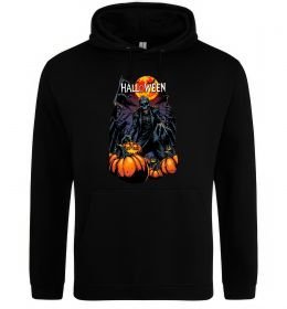 Чоловіча толстовка (худі) Halloween червоний місяць Чоловіча толстовка (худі) Halloween червоний місяць