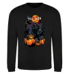 Свитшот Halloween червоний місяць Черный фото
