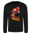 Свитшот Halloween зомбі дівчина Черный фото