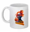 Чашка керамическая Halloween зомбі дівчина Белый Чашка керамическая Halloween зомбі дівчина Белый фото