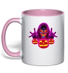 Чашка з кольоровою ручкою Halloween