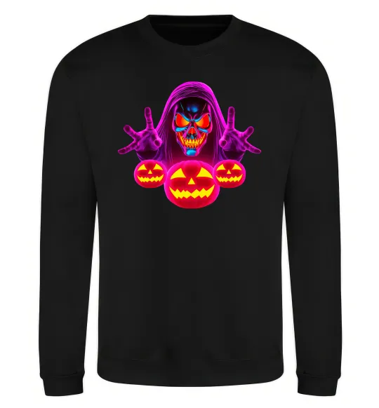 Свитшот Halloween Черный фото