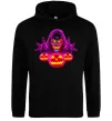 Жіноча толстовка (худі) Halloween Чорний Жіноча толстовка (худі) Halloween Чорний фото