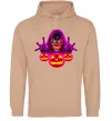 Жіноча толстовка (худі) Halloween Пісочний Жіноча толстовка (худі) Halloween Пісочний фото