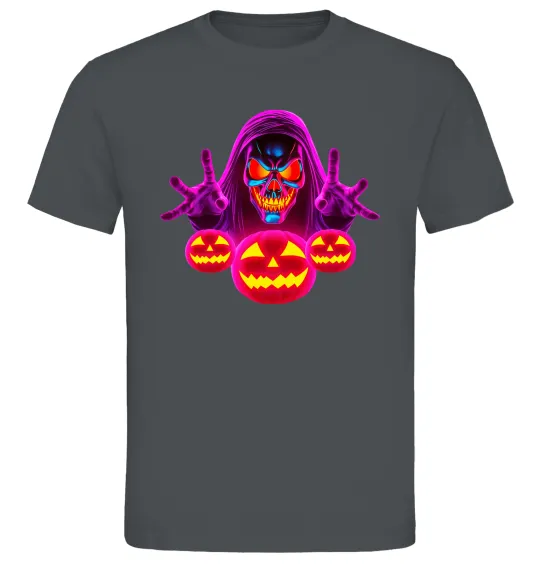 Чоловіча футболка Halloween Графіт фото